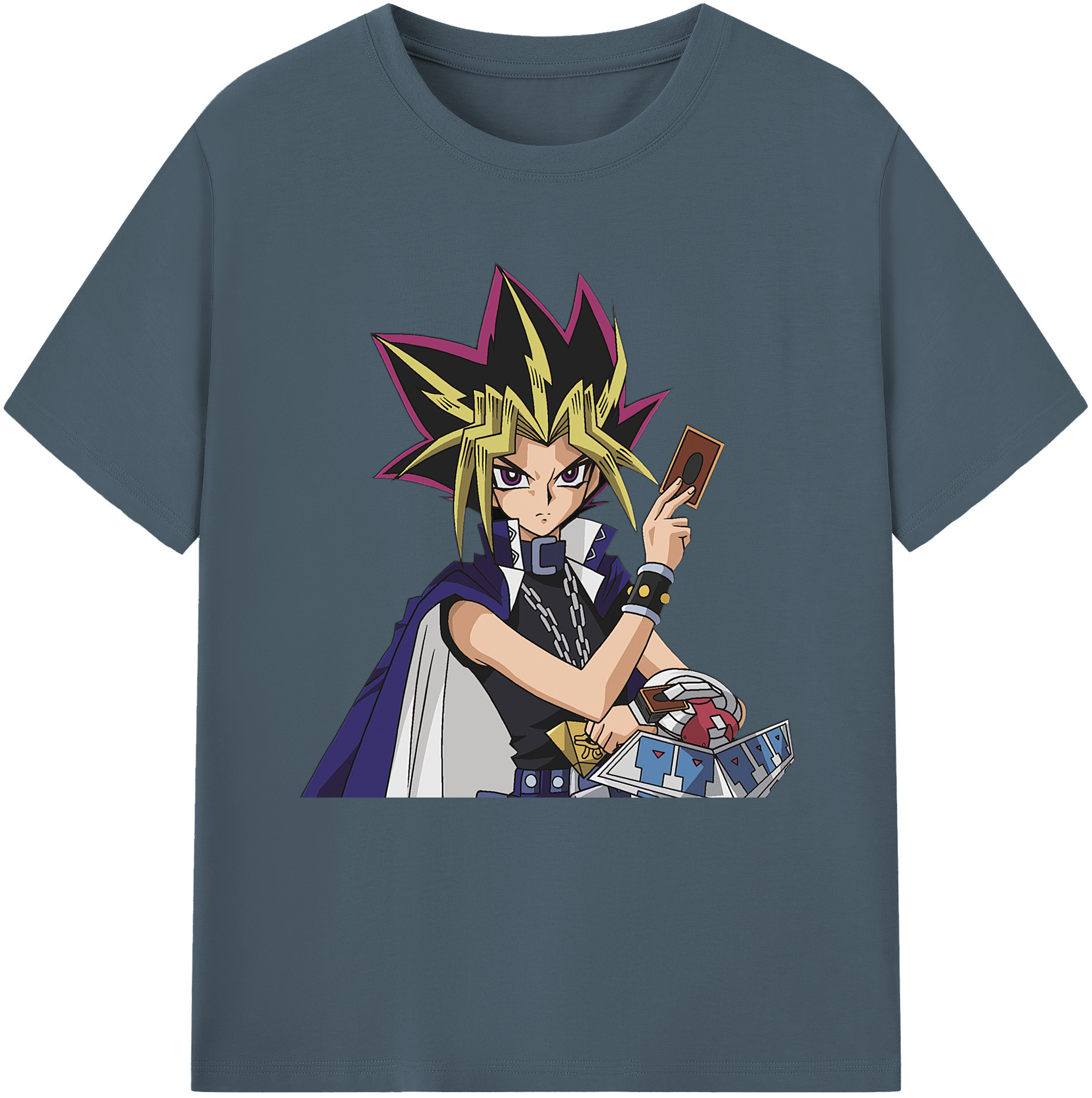 （画像用） 遊☆戯☆王 Yu-Gi-Oh! 綿100％半袖Tシャツ（フロントプリント）